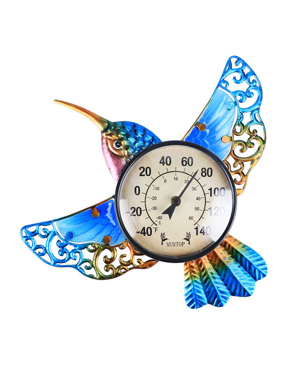 Hummingbird Thermometer for Indoor or Outdoor - We Love Hummingbirds