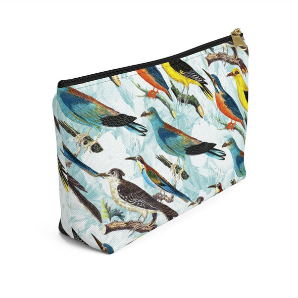 Hummingbird Watercolor Accessory Pouch & Makeup Bag - We Love Hummingbirds