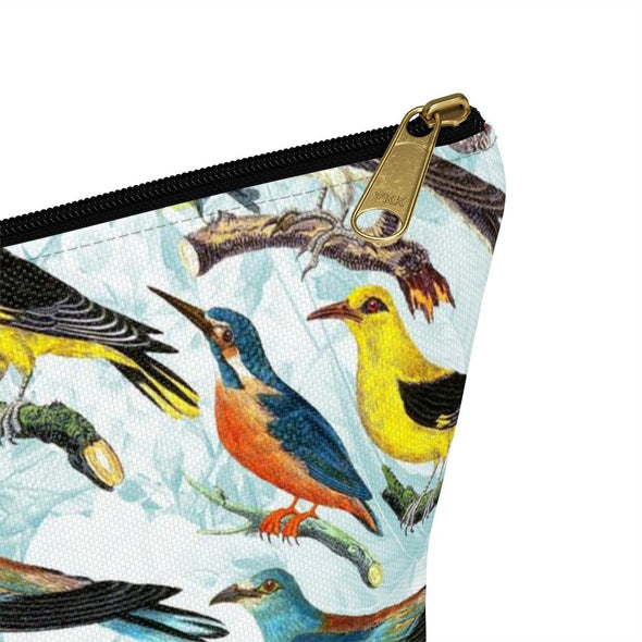 Hummingbird Watercolor Accessory Pouch & Makeup Bag - We Love Hummingbirds