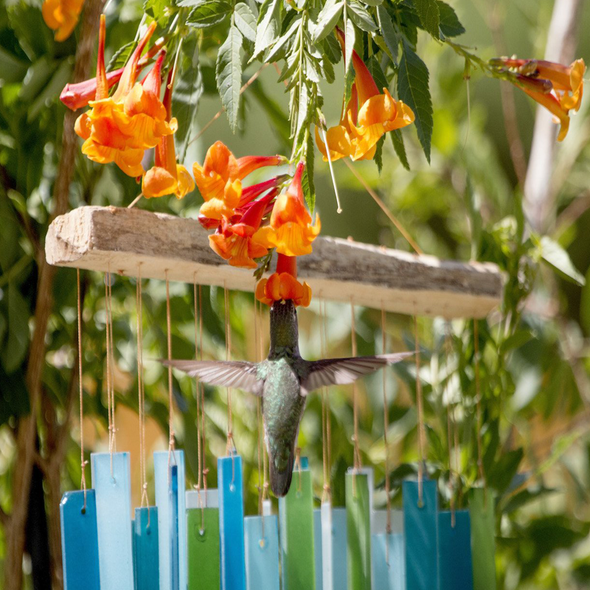 Hummingbird Wind Chimes - We Love Hummingbirds