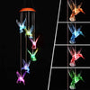 Hummingbird Wind Chimes - Solar - We Love Hummingbirds