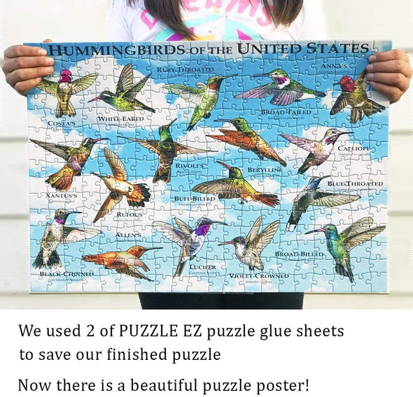 Hummingbirds of the United States 300 Piece Puzzle - We Love Hummingbirds