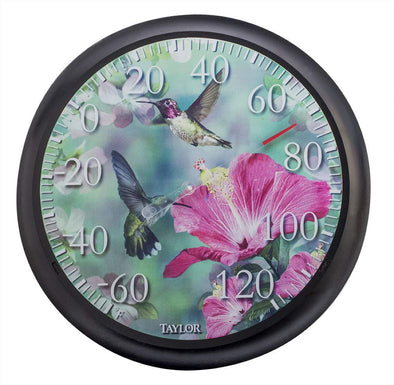 Hummingbirds Thermometer - We Love Hummingbirds