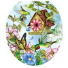 Hummingbirds Toilet Seat Sticker - We Love Hummingbirds