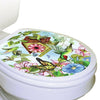 Hummingbirds Toilet Seat Sticker - We Love Hummingbirds