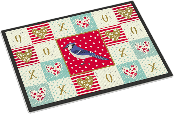 Jay Bird Love Non-Slip Door Mat - We Love Hummingbirds