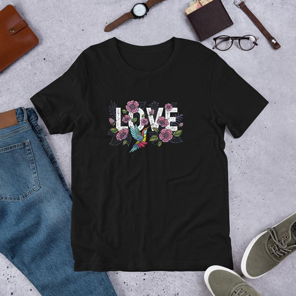 LIMITED-EDITION "Hummingbird Love" T-Shirt - We Love Hummingbirds