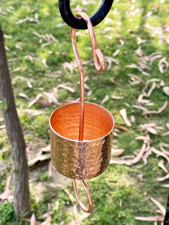 LIMITED EDITION - Skinny Ant Moat in Hand Hammered Copper - We Love Hummingbirds