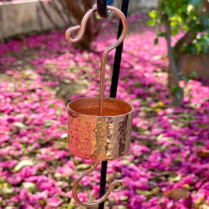 LIMITED EDITION - Skinny Ant Moat in Hand Hammered Copper - We Love Hummingbirds