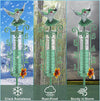 Metal Hummingbird Rain Gauge Stake - We Love Hummingbirds