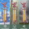 Metal Hummingbird Rain Gauge Stake - We Love Hummingbirds