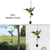 Metal Hummingbird Wind Chime Outdoor Kingfisher With Bell - We Love Hummingbirds