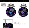 My Mind Still Talks to You Infinity Symbol Memorial Christmas Tree Ornament - We Love Hummingbirds