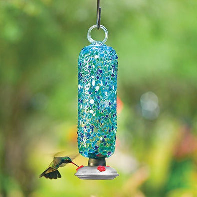 Ocean Filigree Hummingbird Feeder - Holds 20 oz of Nectar - We Love Hummingbirds