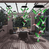 Ousenone Hummingbird Wind Chimes Solar Wind Chimes Outdoor Color Changing Light up Wind Chimes Solar Powered Memorial Wind Chimes Birthday Gifts for Mom Hummingbird Gifts (Green Windchimes) - We Love Hummingbirds