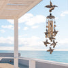 Outdoor Bronze Hummingbird Wind Chimes - We Love Hummingbirds