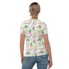 Pink Garden Hummingbirds All Over T-shirt - We Love Hummingbirds