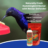 Sapphire Labs Naturally Fresh Hummingbird Nectar with Nectar Defender Lasts Longer in Hummingbird Feeders | Makes 96 Oz of Clear Hummingbird Nectar | an Easy Mix Hummingbird Nectar Powder - We Love Hummingbirds
