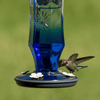 Sapphire Starburst Decorative Glass Hummingbird Feeder - We Love Hummingbirds