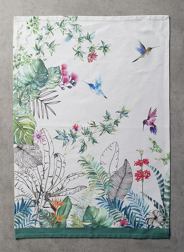 Set of 3 Multi-Purpose Hummingbird Kitchen Towel Soft Absorbent Dish Towels | Tea Towels | Bar Towels - We Love Hummingbirds