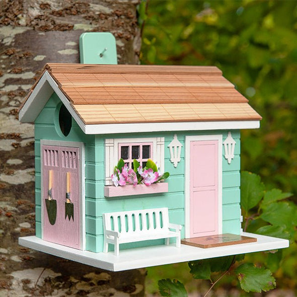 She Shed Bird House - We Love Hummingbirds