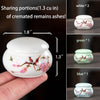 Small Keepsake Hummingbird Urns for Human Ashes Set of 4 - We Love Hummingbirds