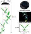 Solar Hummingbird Wind Chimes - We Love Hummingbirds