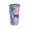 Spring Hummingbird Flower Garden Tumbler in 20oz Size - Perfect Gift Idea! - We Love Hummingbirds