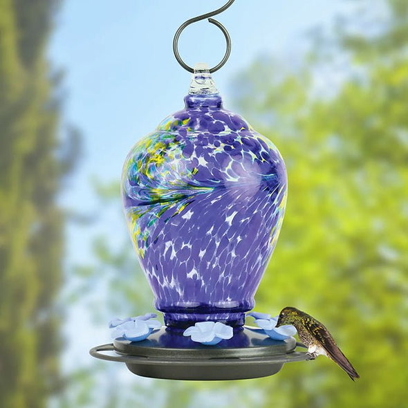 Spring Rain Artisan Hummingbird Feeder - We Love Hummingbirds