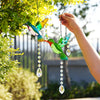 Stained Glass Window Hanging Ornaments - We Love Hummingbirds