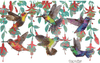 Tervis Colorful Hummingbirds Insulated Tumbler 20Oz Stainless Steel - We Love Hummingbirds