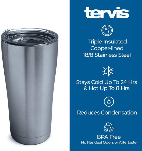 Tervis Colorful Hummingbirds Insulated Tumbler 20Oz Stainless Steel - We Love Hummingbirds