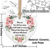 Those We Love Don't Go Away Memorial Christmas Ornament - We Love Hummingbirds