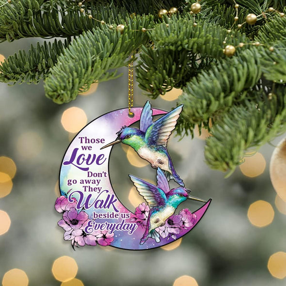 Those We Love Hummingbird Ornament for Christmas Tree - We Love Hummingbirds