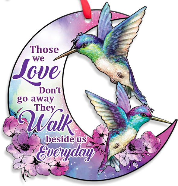 Those We Love Hummingbird Ornament for Christmas Tree - We Love Hummingbirds