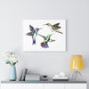 Three Hummingbirds in Flight Wall Art Decor - We Love Hummingbirds