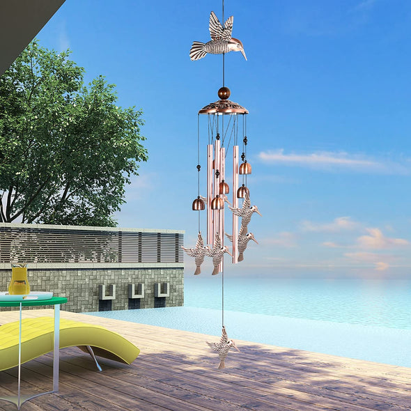 Unique Hummingbird Wind Chimes - We Love Hummingbirds