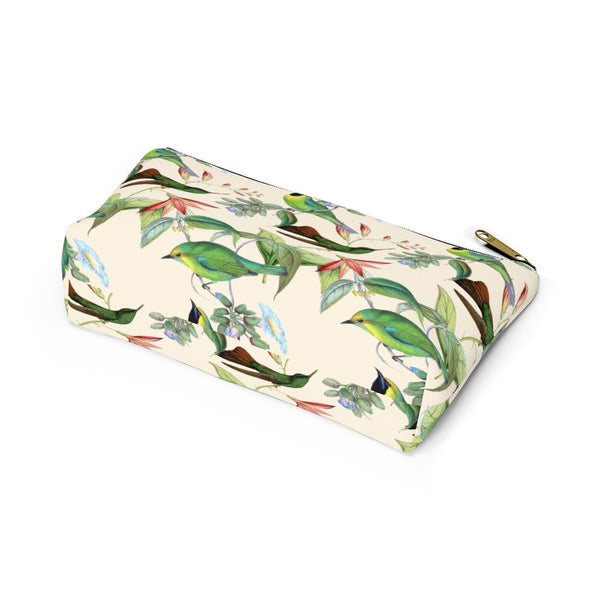 Vintage Hummingbird Accessory Pouch & Makeup Bag - We Love Hummingbirds