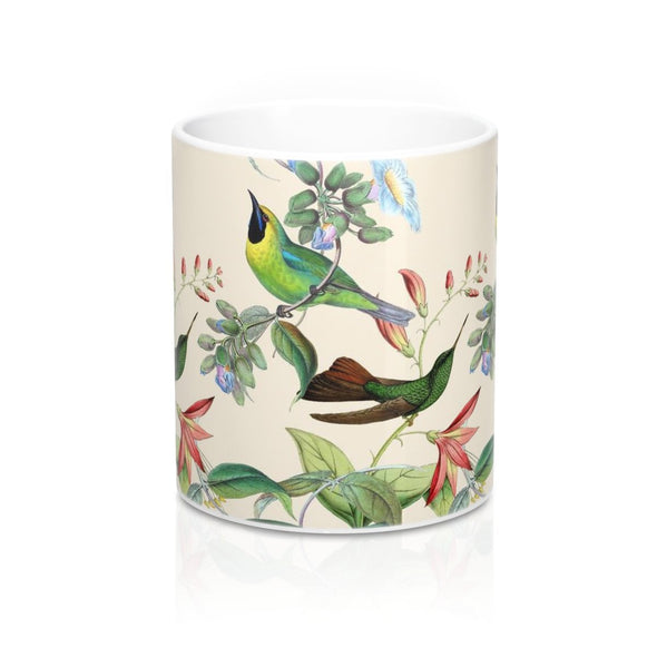 Vintage Hummingbird Coffee & Tea Mug - Limited Edition Design - We Love Hummingbirds