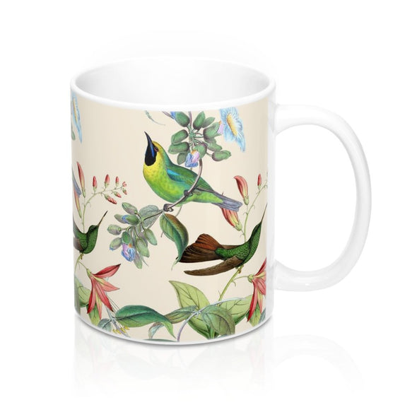 Vintage Hummingbird Coffee & Tea Mug - Limited Edition Design - We Love Hummingbirds