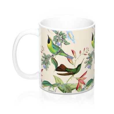 Vintage Hummingbird Coffee & Tea Mug - Limited Edition Design - We Love Hummingbirds