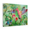Watercolor Pink Hummingbird Wall Art Decor - We Love Hummingbirds