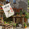 Welcome Hummingbird Garden Flag - We Love Hummingbirds