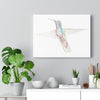White Hummingbird Wall Art Decor - We Love Hummingbirds