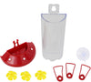 Window Mount Hummingbird Feeder - Holds 8 oz of Nectar - We Love Hummingbirds