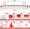 Window or Mountable Horizontal Tube Hummingbird Feeder - We Love Hummingbirds